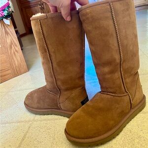 UGG Chestnut Suede Boots